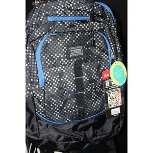 Eastsport Access Backpack School Laptop Hiking Black Blue Gray FULL SIZE New